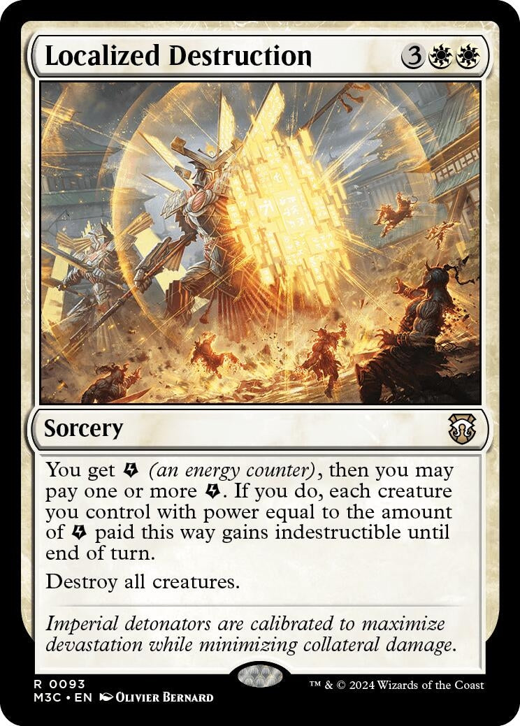 Localized Destruction (93) [M3C] - MTG Single