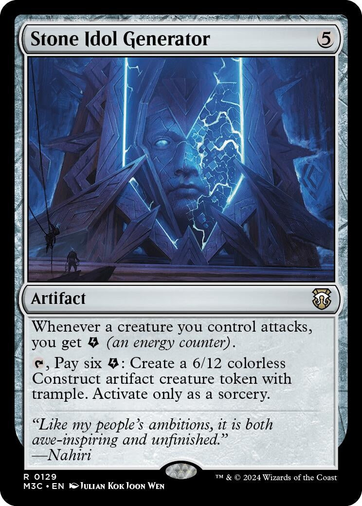 Stone Idol Generator (129) [M3C] - MTG Single