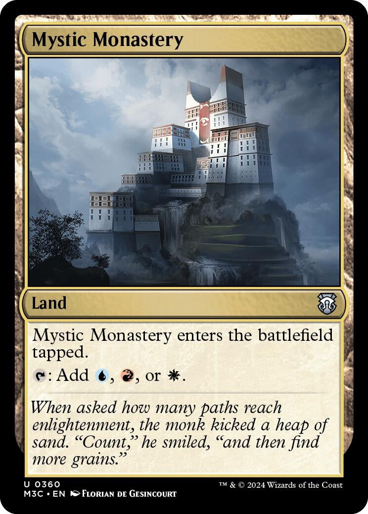 Mystic Monastery (360) [M3C] - MTG Single