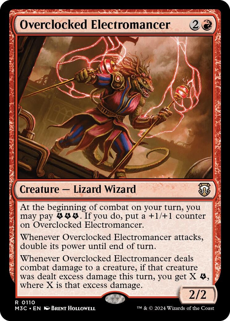 Overclocked Electromancer (110) [M3C] - MTG Single