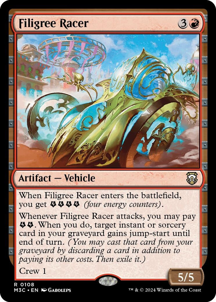 Filigree Racer (108) [M3C] - MTG Single