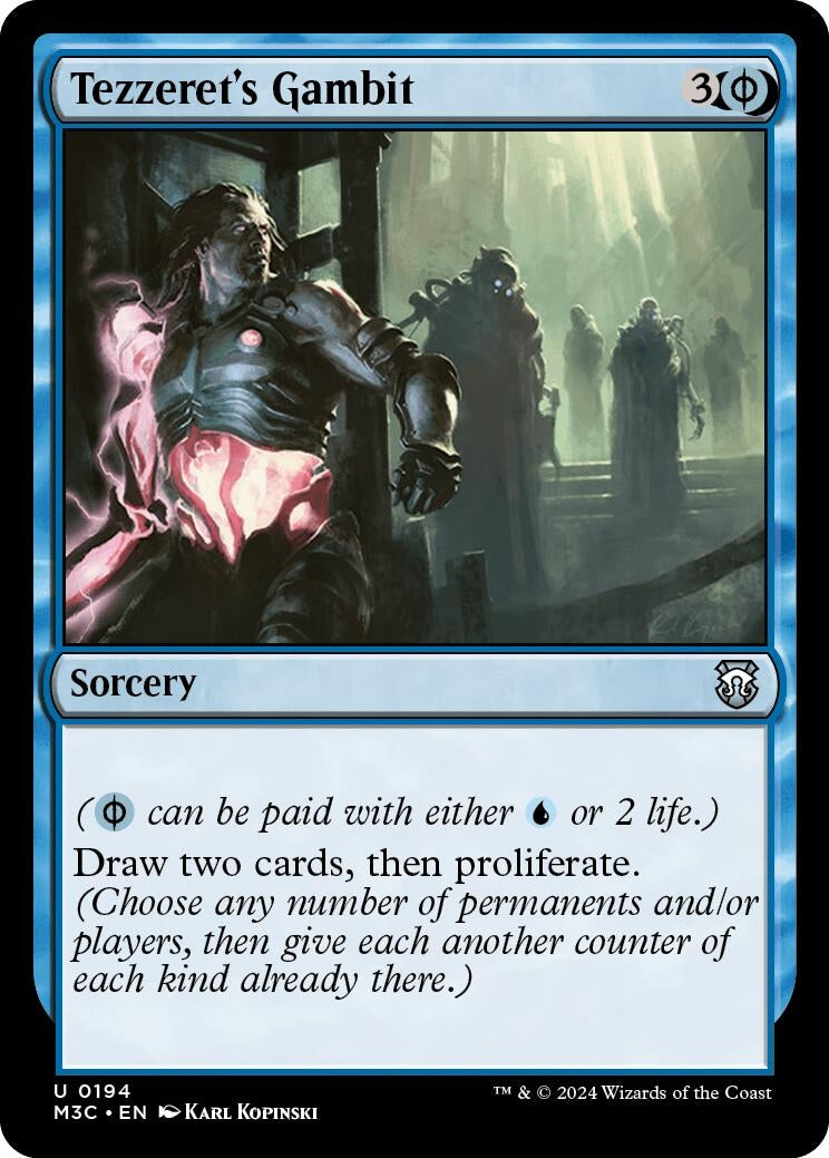 Tezzeret’s Gambit (194) [M3C] - MTG Single