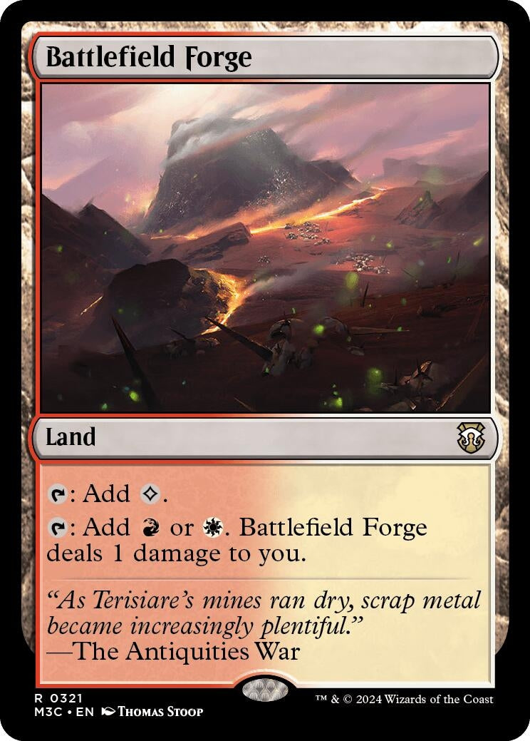Battlefield Forge (321) [M3C] - MTG Single
