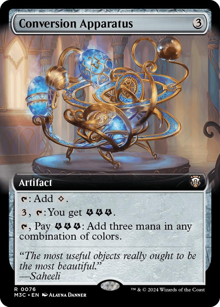Conversion Apparatus (Extended Art) (76) [M3C] - MTG Single