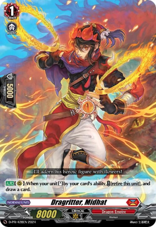 Dragritter Midhat (428) [D-PR] - Cardfight Vanguard Single