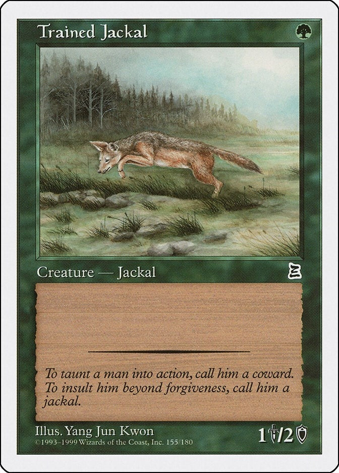 Trained Jackal (155) [PTK] - MTG Single