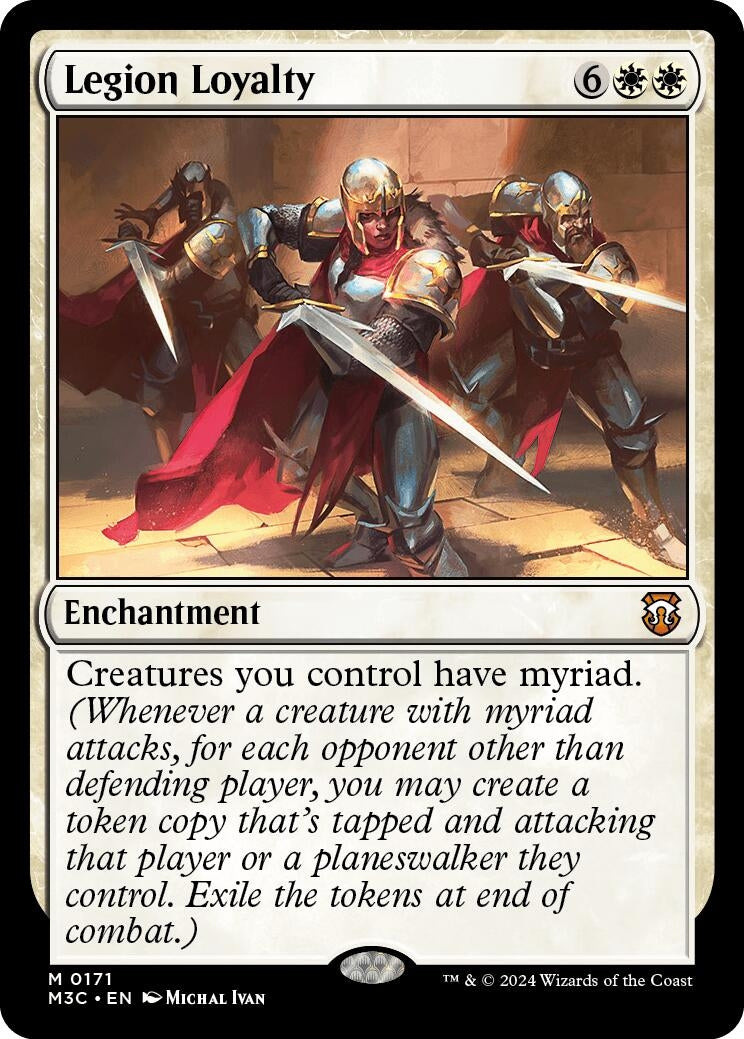 Legion Loyalty (Ripple Foil) (171) [M3C] - MTG Single