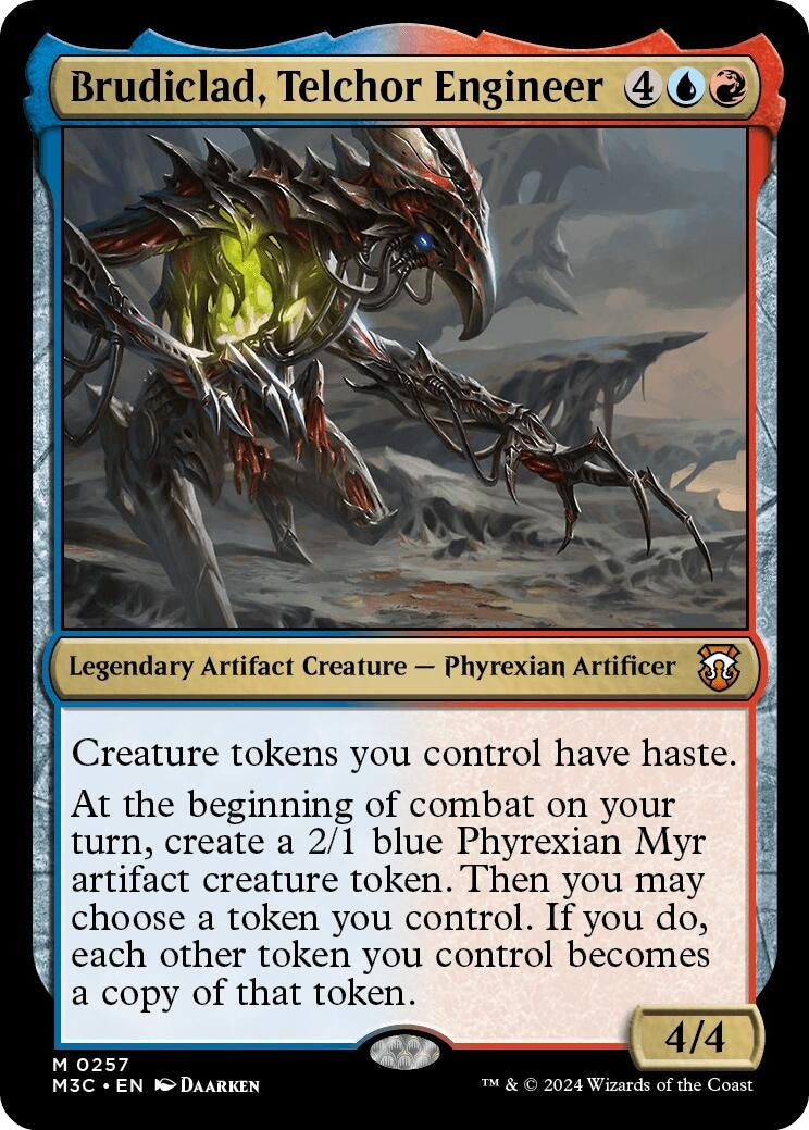 Brudiclad Telchor Engineer (Ripple Foil) (257) [M3C] - MTG Single