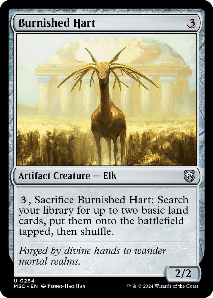 Burnished Hart (Ripple Foil) (284) [M3C] - MTG Single