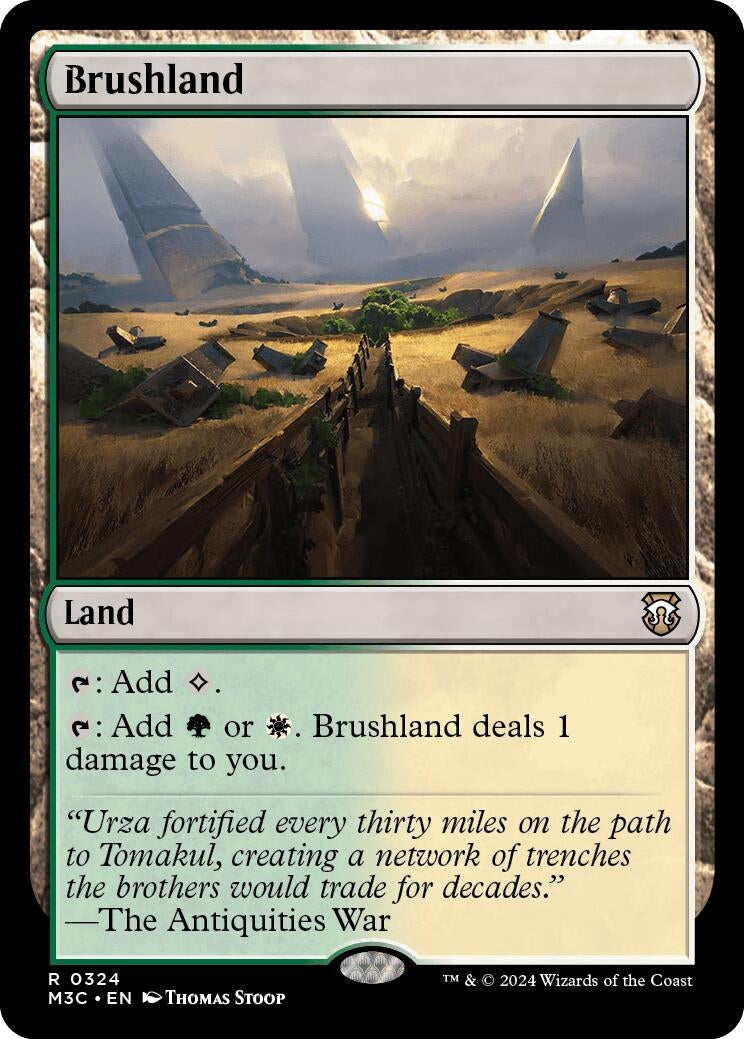 Brushland (324) [M3C] - MTG Single