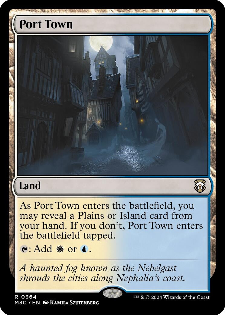 Port Town (Ripple Foil) (364) [M3C] - MTG Single