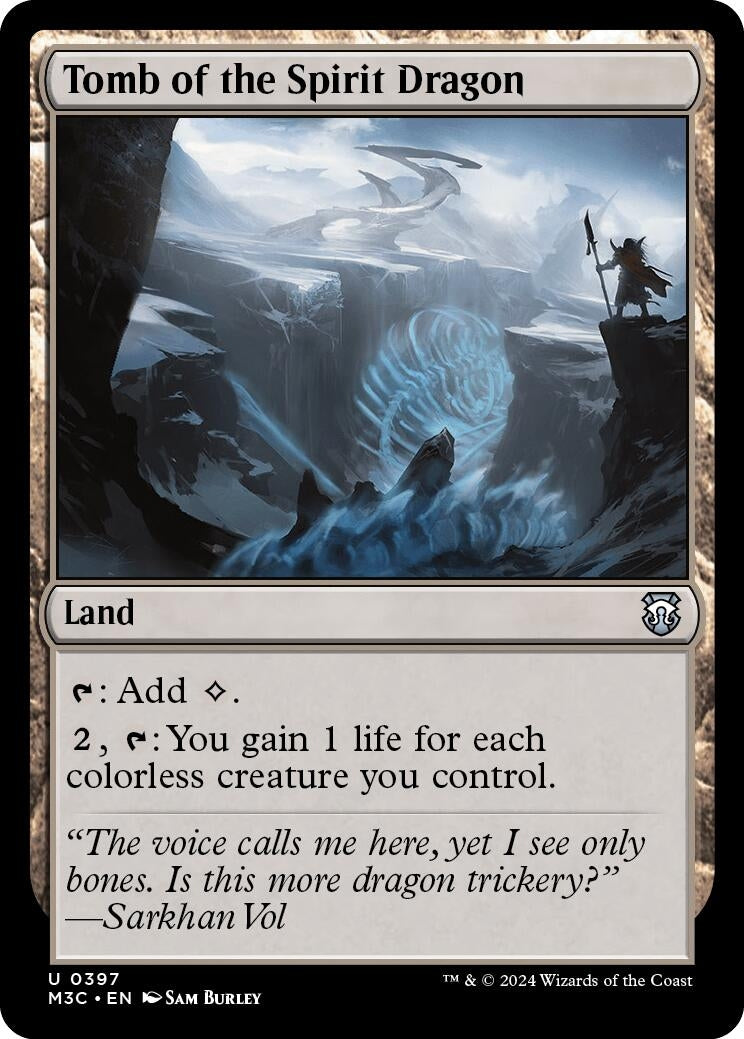 Tomb of the Spirit Dragon (397) [M3C] - MTG Single