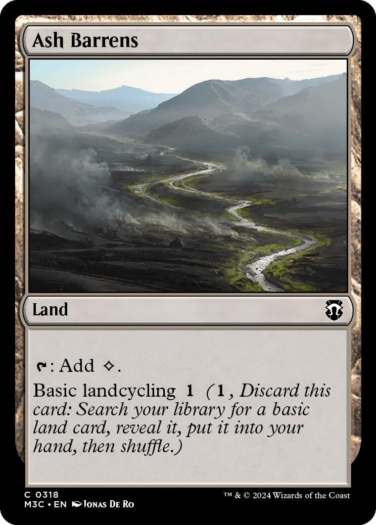 Ash Barrens (318) [M3C] - MTG Single