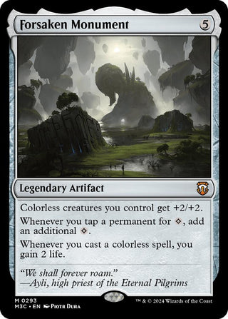Forsaken Monument (293) [M3C] - MTG Single