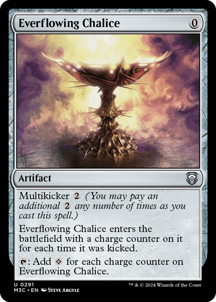 Everflowing Chalice (291) [M3C] - MTG Single