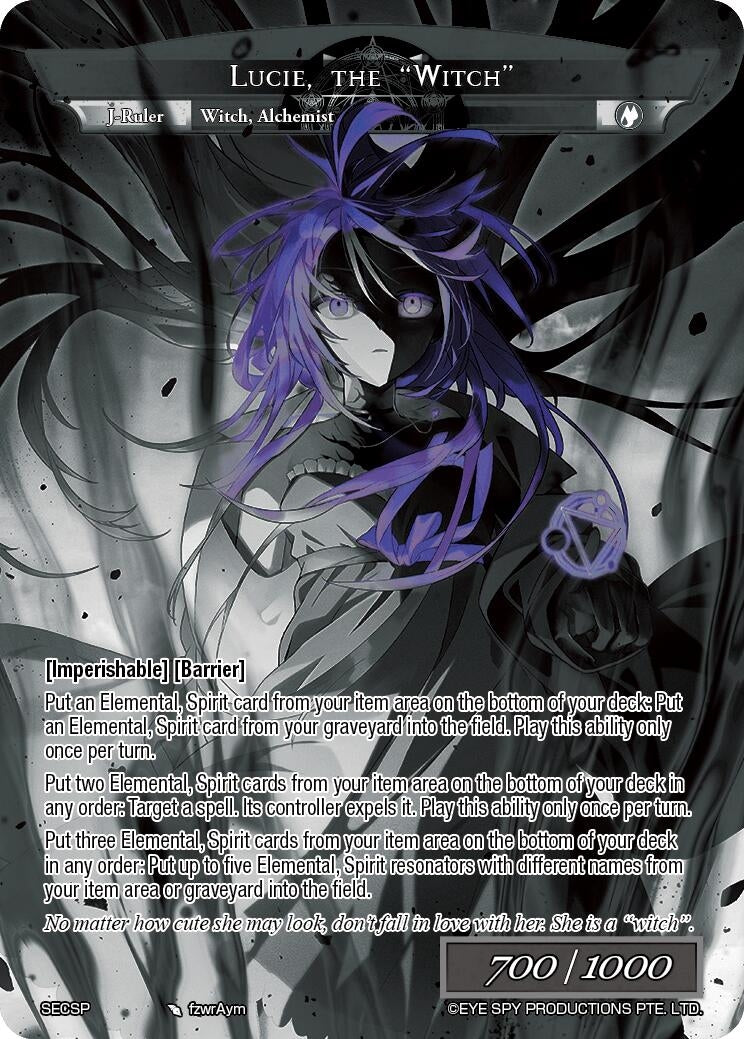 Lucie Synthetic Alchemist // Lucie the ’Witch’ (SECSP) (SECSP) [TTT] - Force of Will Single