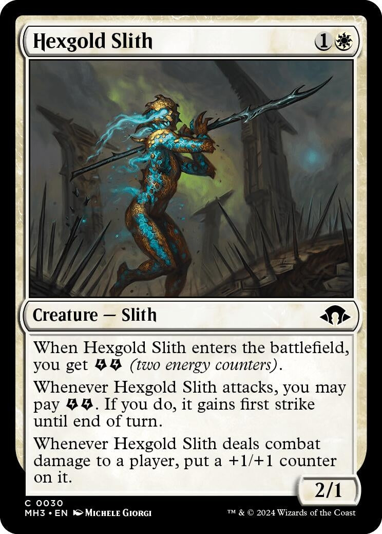 Hexgold Slith (30) [MH3] - MTG Single