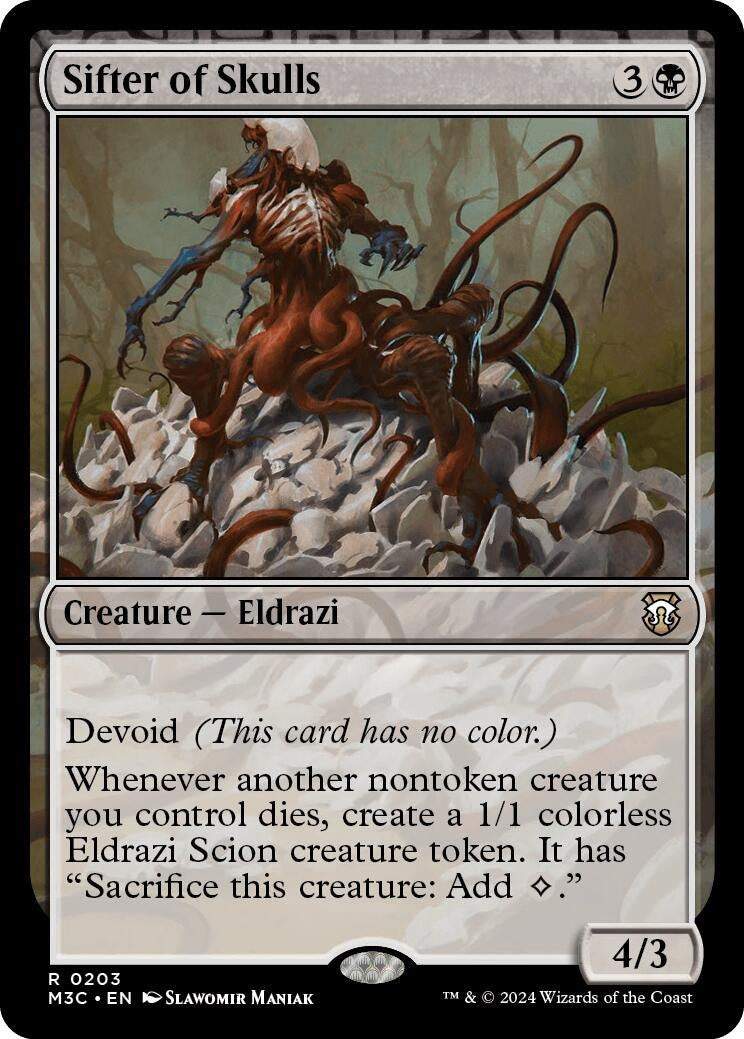 Sifter of Skulls (203) [M3C] - MTG Single