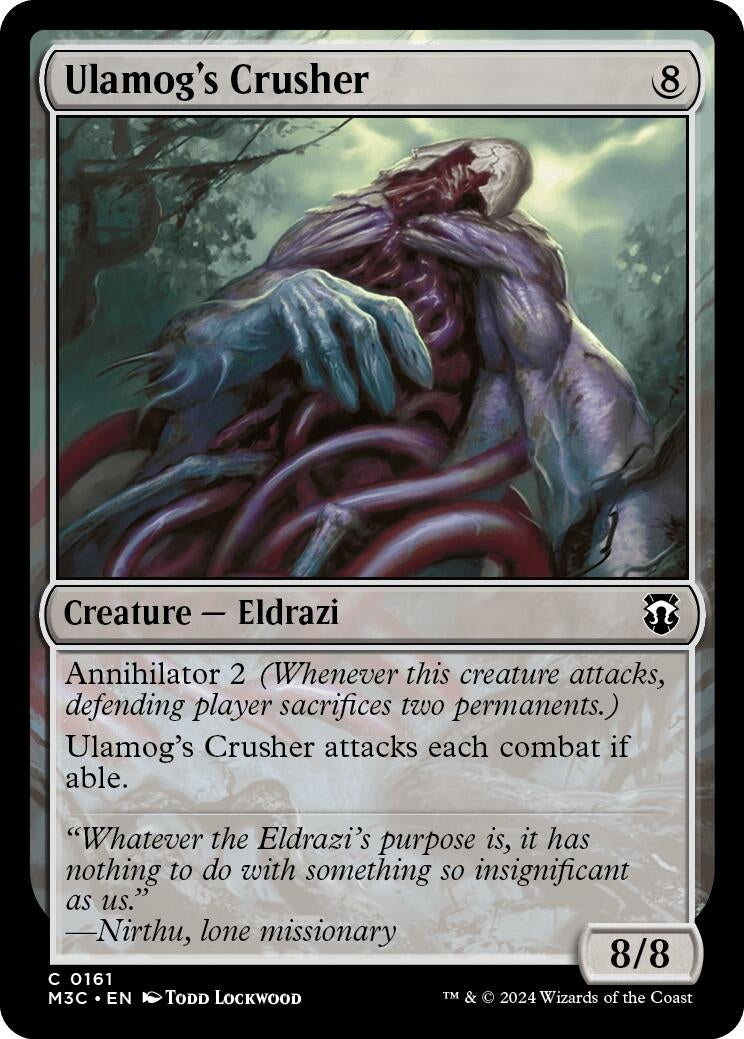 Ulamog’s Crusher (161) [M3C] - MTG Single