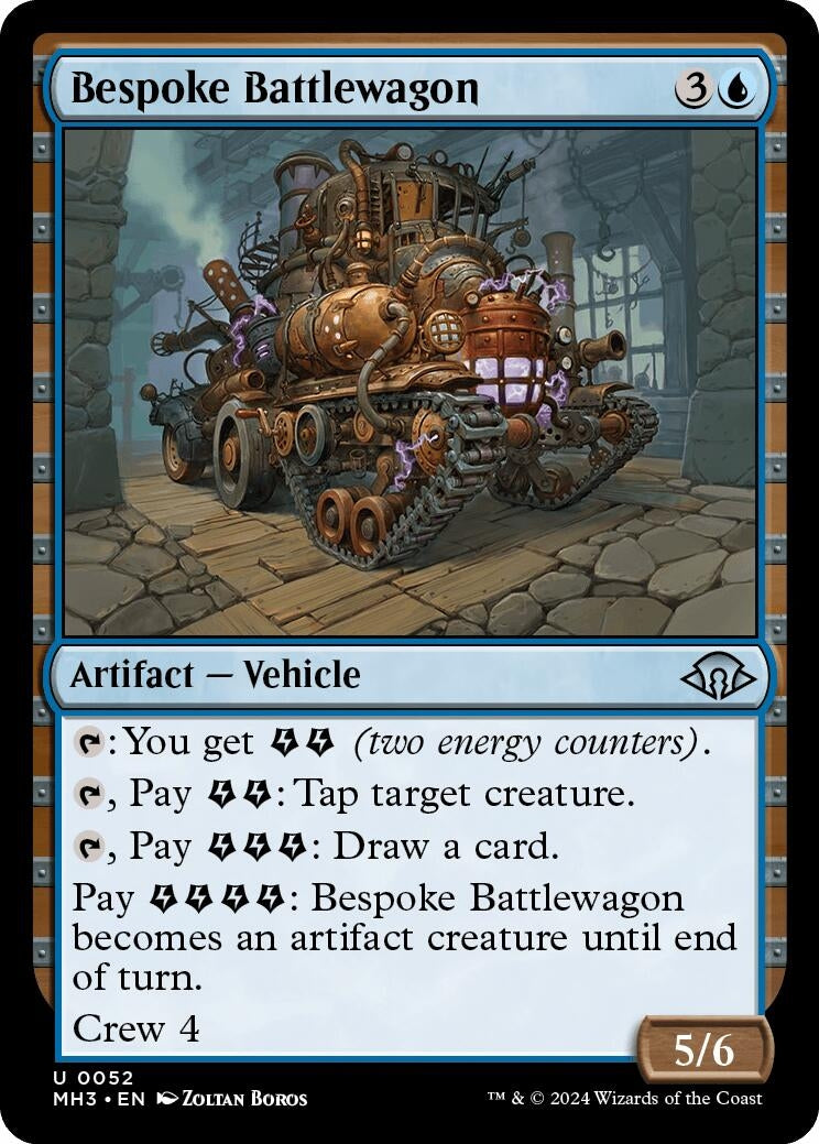 Bespoke Battlewagon (52) [MH3] - MTG Single