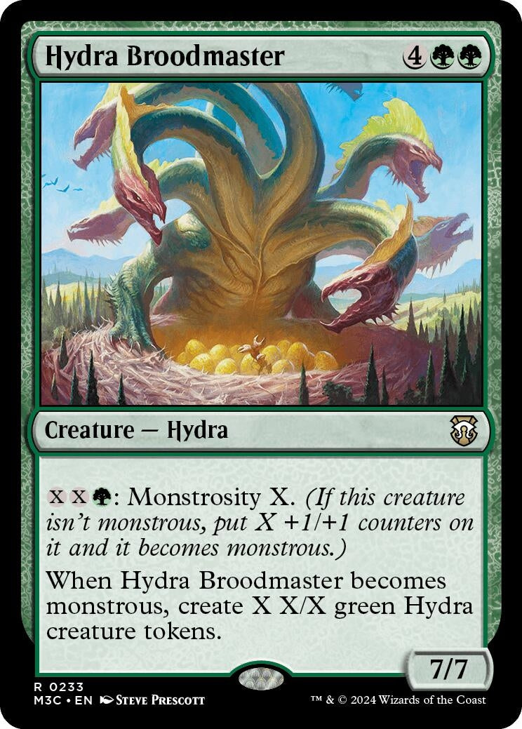Hydra Broodmaster (233) [M3C] - MTG Single