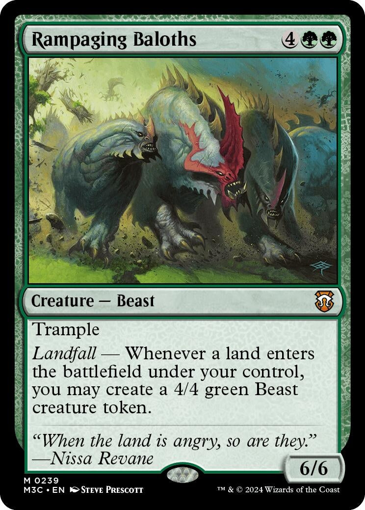 Rampaging Baloths (239) [M3C] - MTG Single