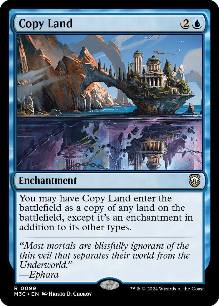 Copy Land (99) [M3C] - MTG Single