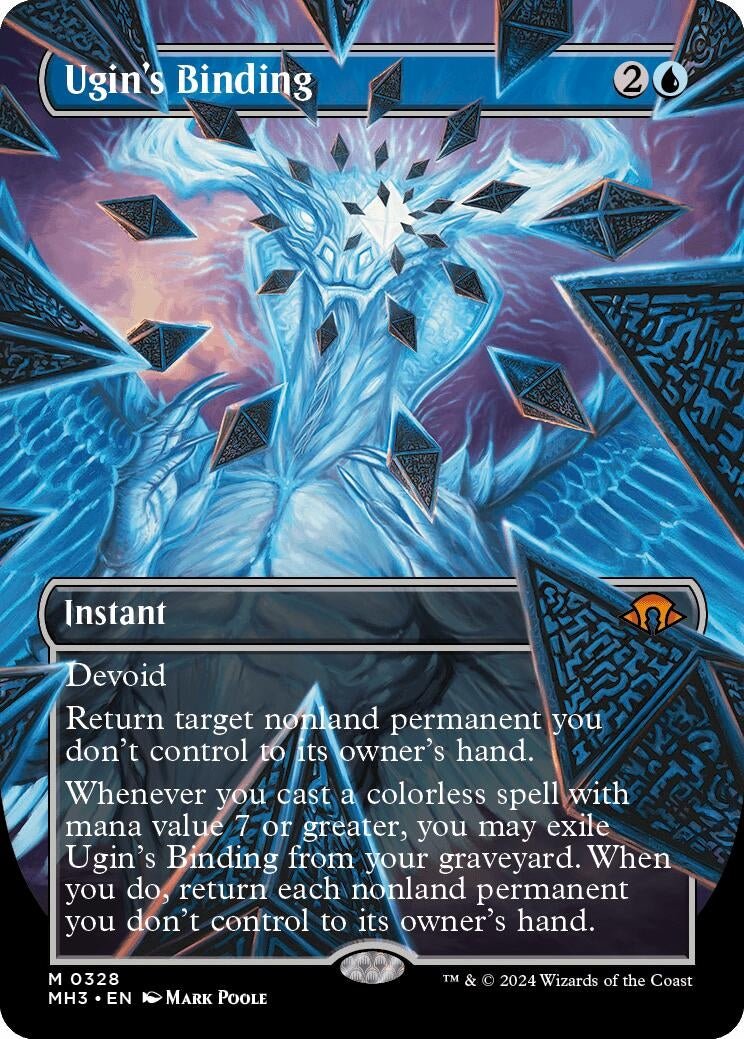 Ugin’s Binding (Borderless) (328) [MH3] - MTG Single