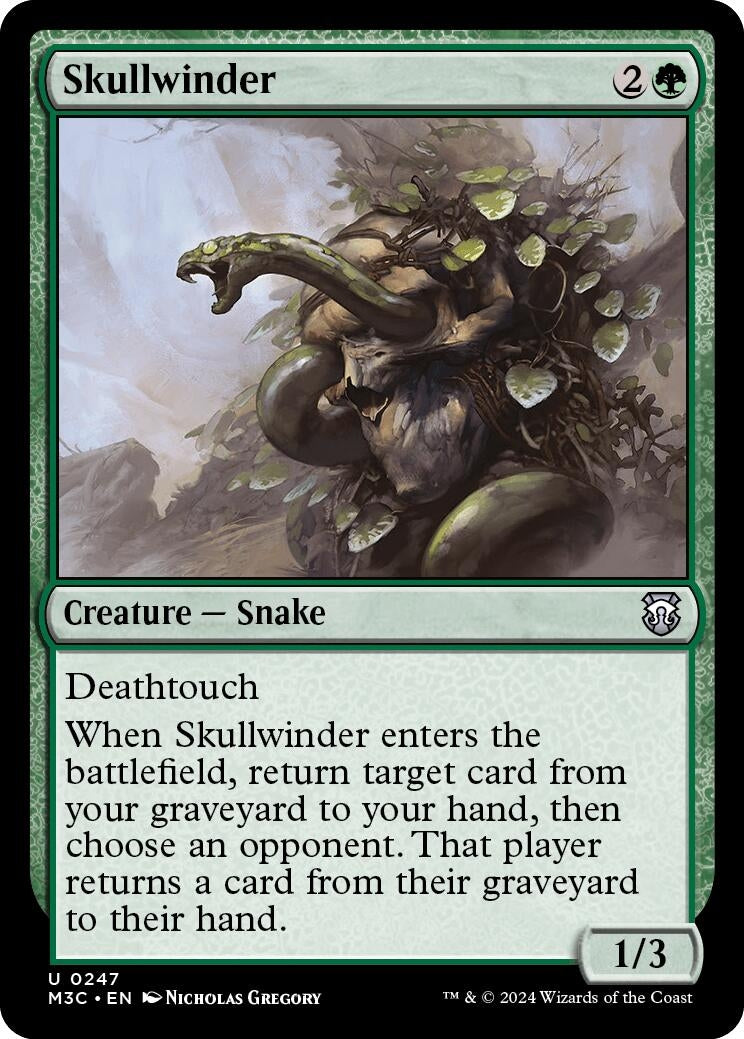 Skullwinder (247) [M3C] - MTG Single