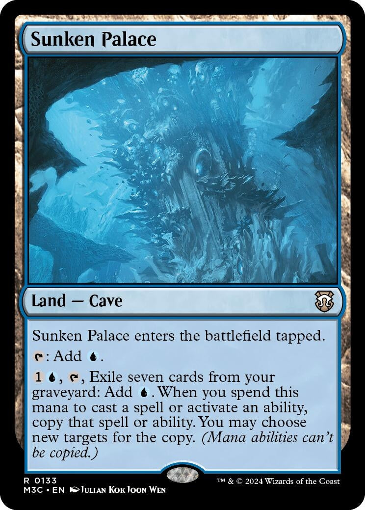 Sunken Palace (133) [M3C] - MTG Single