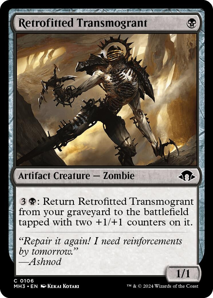 Retrofitted Transmogrant (106) [MH3] - MTG Single