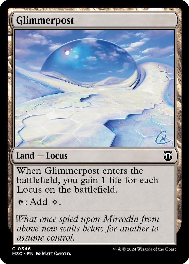 Glimmerpost (346) [M3C] - MTG Single