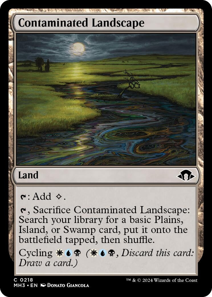 Contaminated Landscape (218) [MH3] - MTG Single