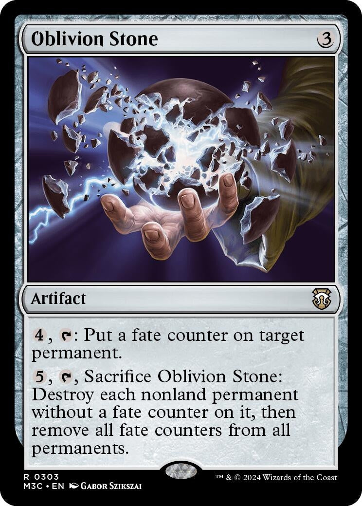 Oblivion Stone (303) [M3C] - MTG Single