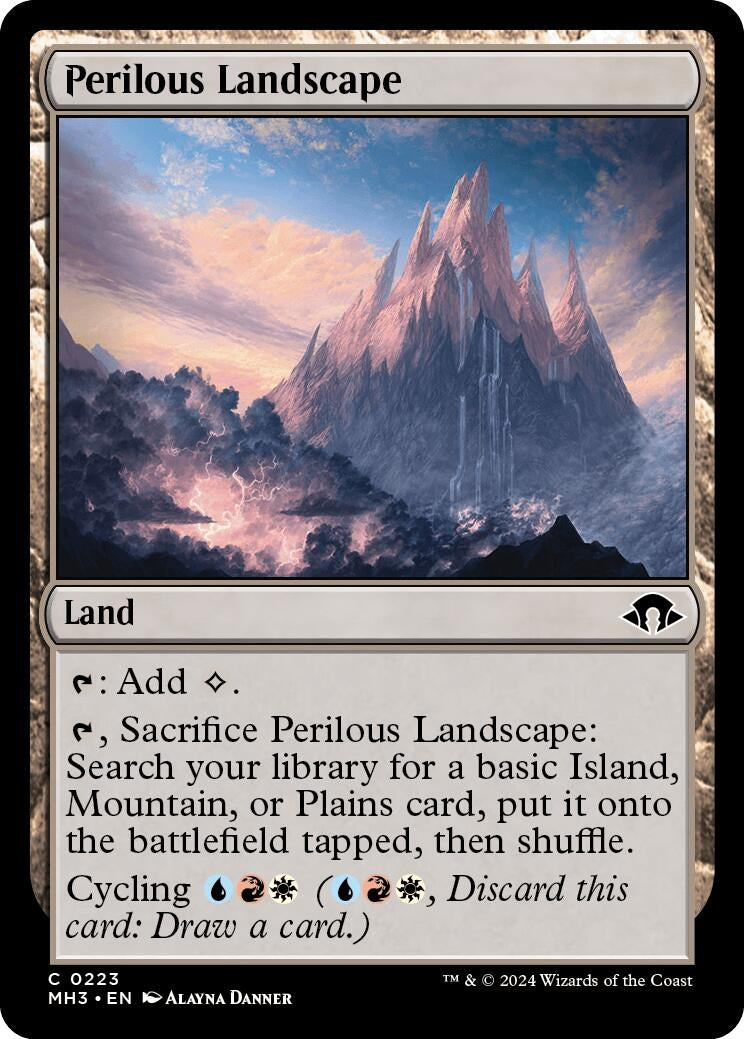 Perilous Landscape (223) [MH3] - MTG Single