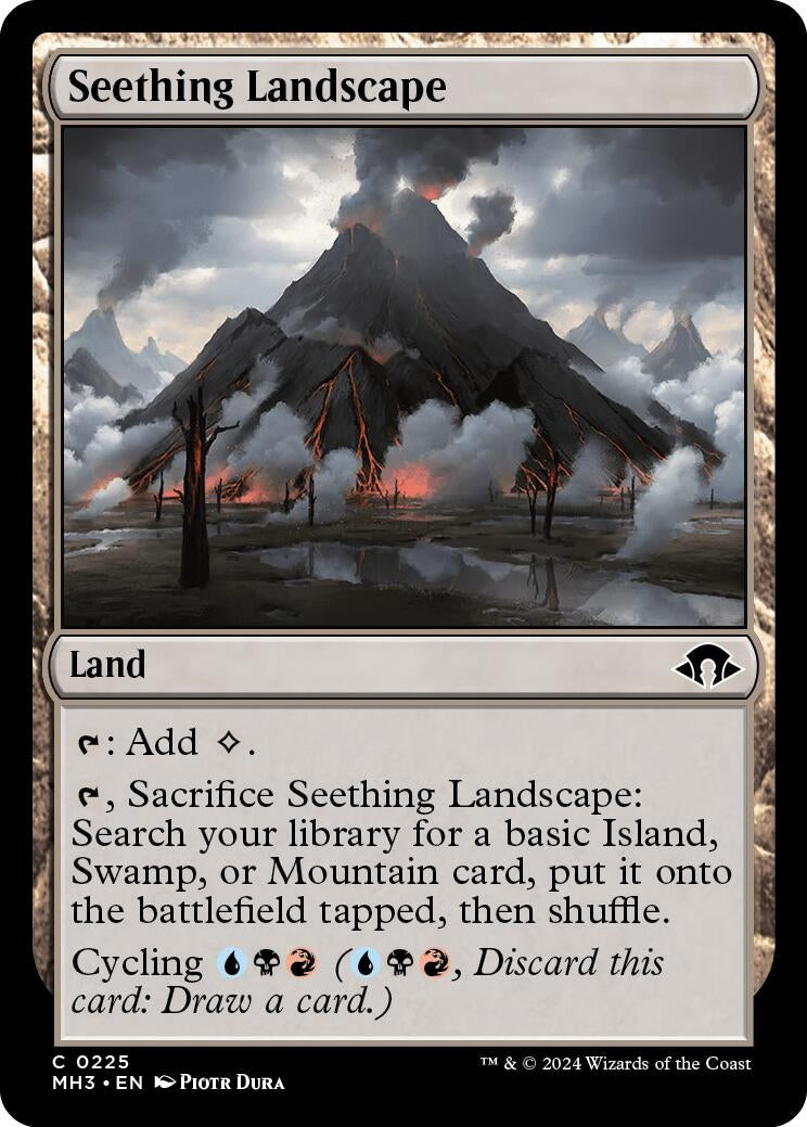 Seething Landscape (225) [MH3] - MTG Single