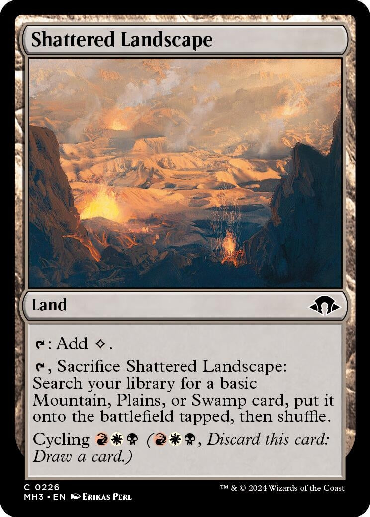 Shattered Landscape (226) [MH3] - MTG Single