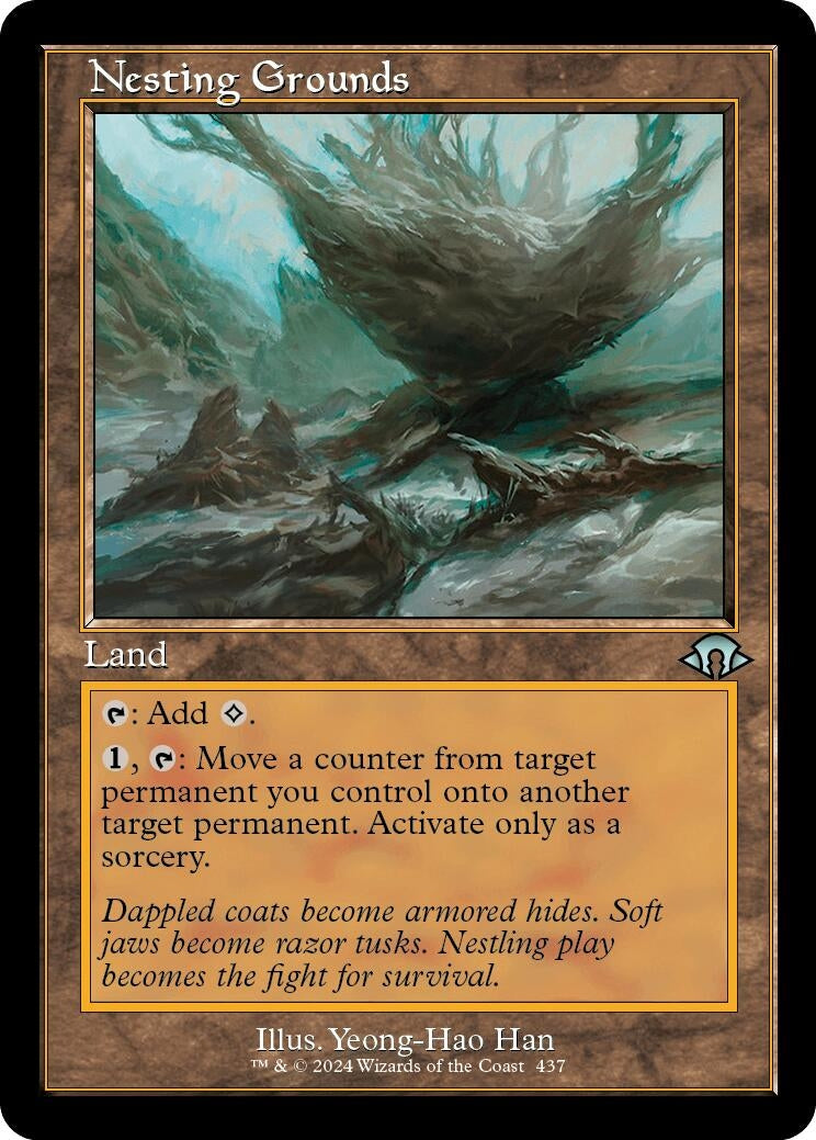 Nesting Grounds (Retro Frame) (437) [MH3] - MTG Single