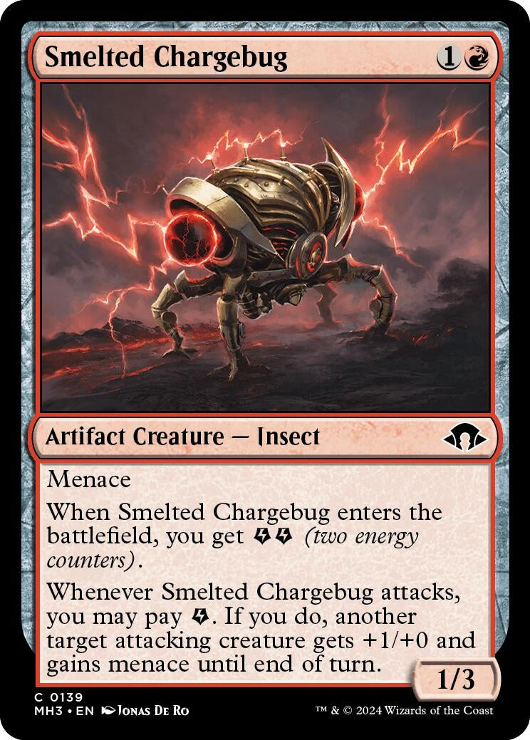 Smelted Chargebug (139) [MH3] - MTG Single