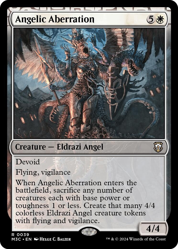 Angelic Aberration (39) [M3C] - MTG Single