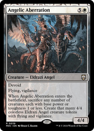 Angelic Aberration (Ripple Foil) (39) [M3C] - MTG Single