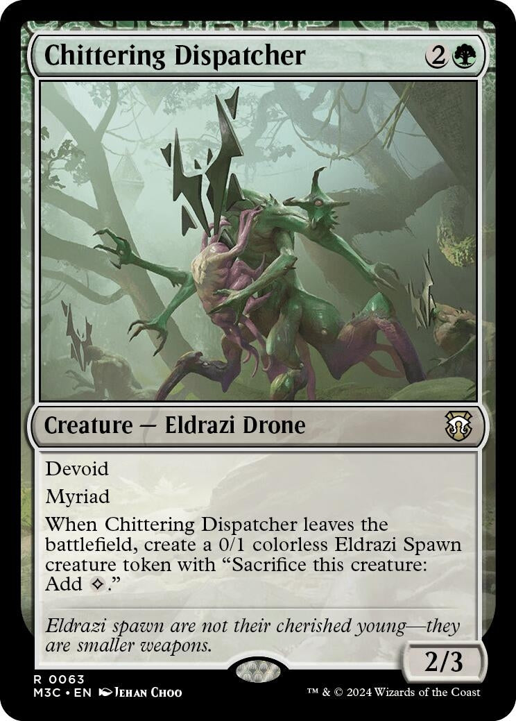 Chittering Dispatcher (63) [M3C] - MTG Single