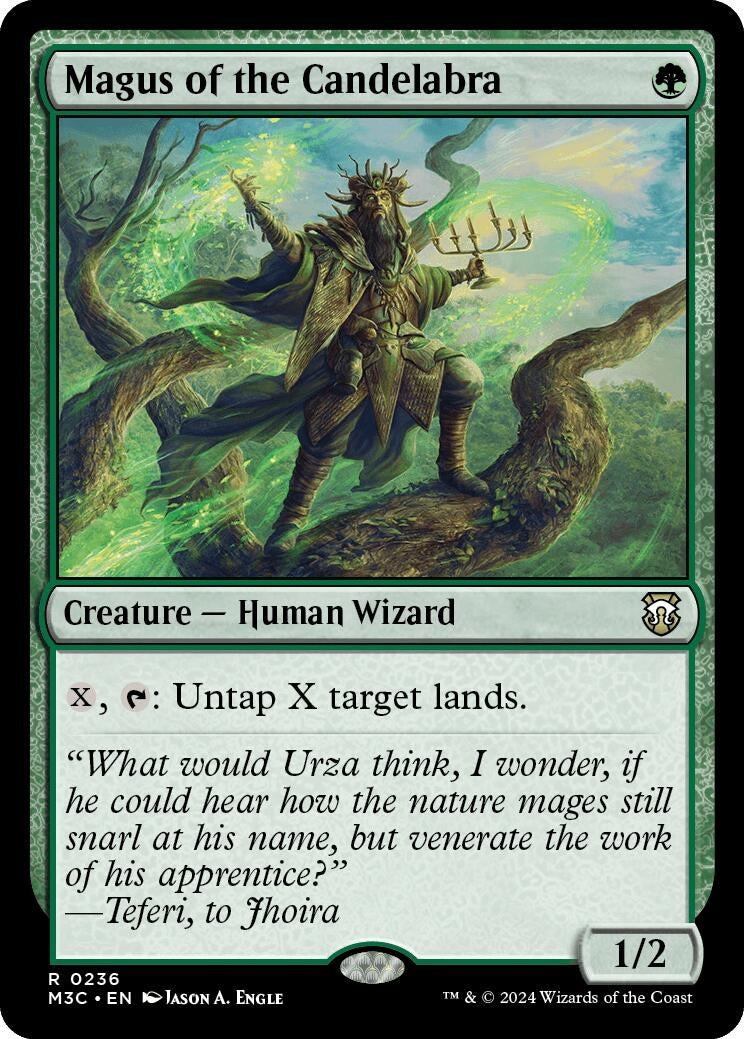 Magus of the Candelabra (Ripple Foil) (236) [M3C] - MTG Single