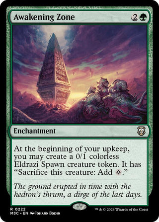 Image for Awakening Zone (Ripple Foil) (222) (Modern Horizons 3) - Magic: The Gathering