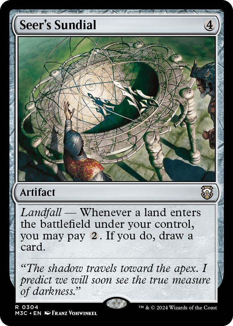 Seer’s Sundial (Ripple Foil) (304) [M3C] - MTG Single