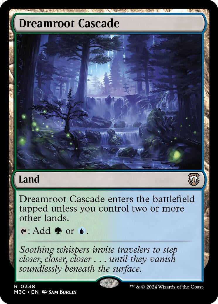 Dreamroot Cascade (Ripple Foil) (338) [M3C] - MTG Single