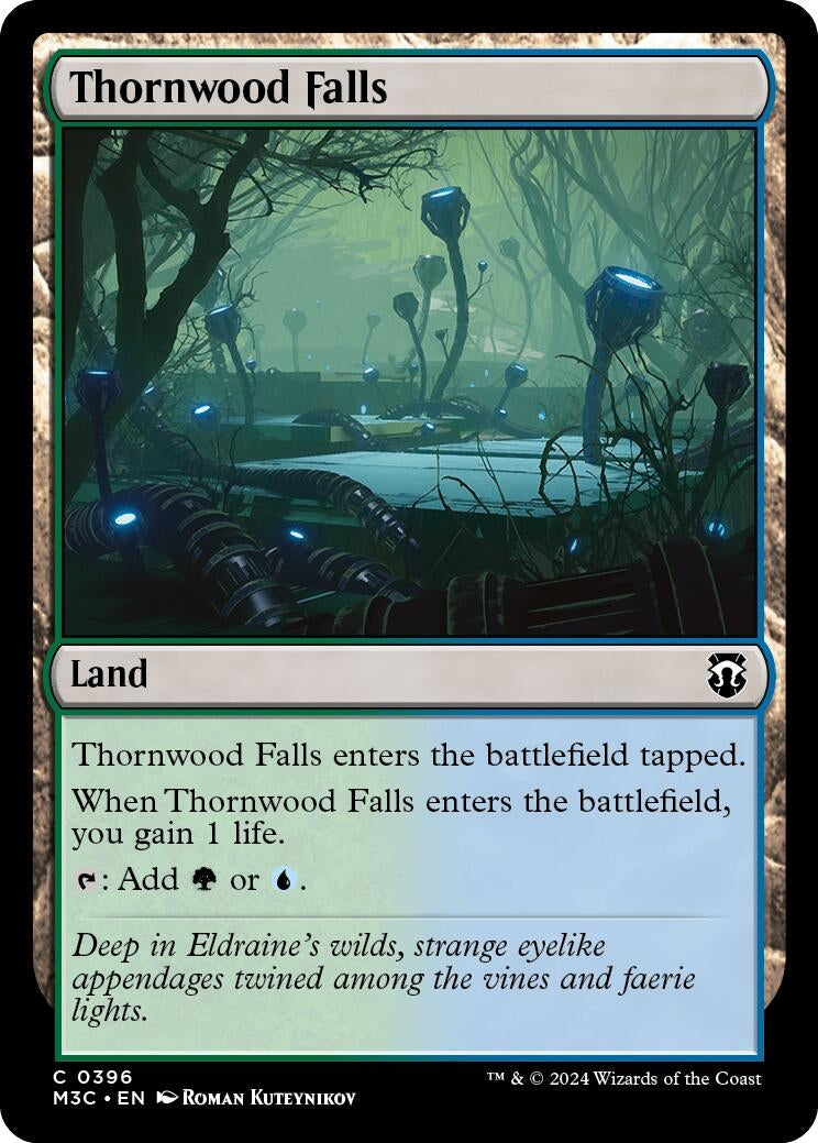 Thornwood Falls (Ripple Foil) (396) [M3C] - MTG Single