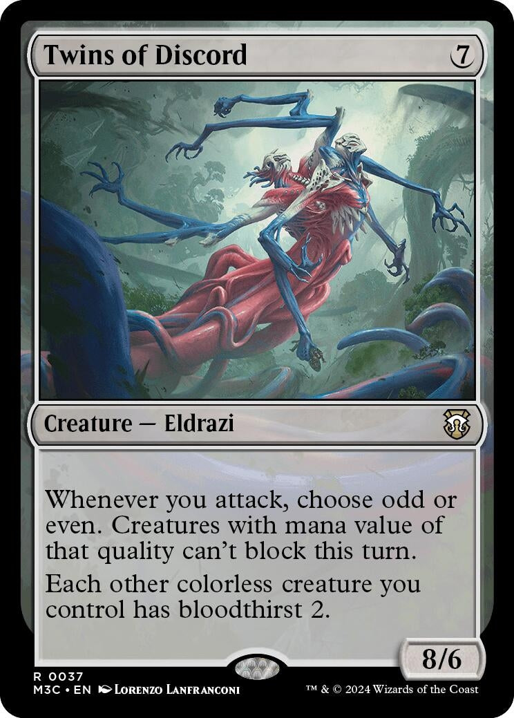 Twins of Discord (37) [M3C] - MTG Single