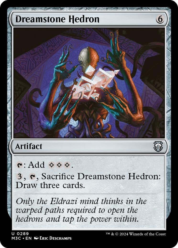 Dreamstone Hedron (Ripple Foil) (289) [M3C] - MTG Single