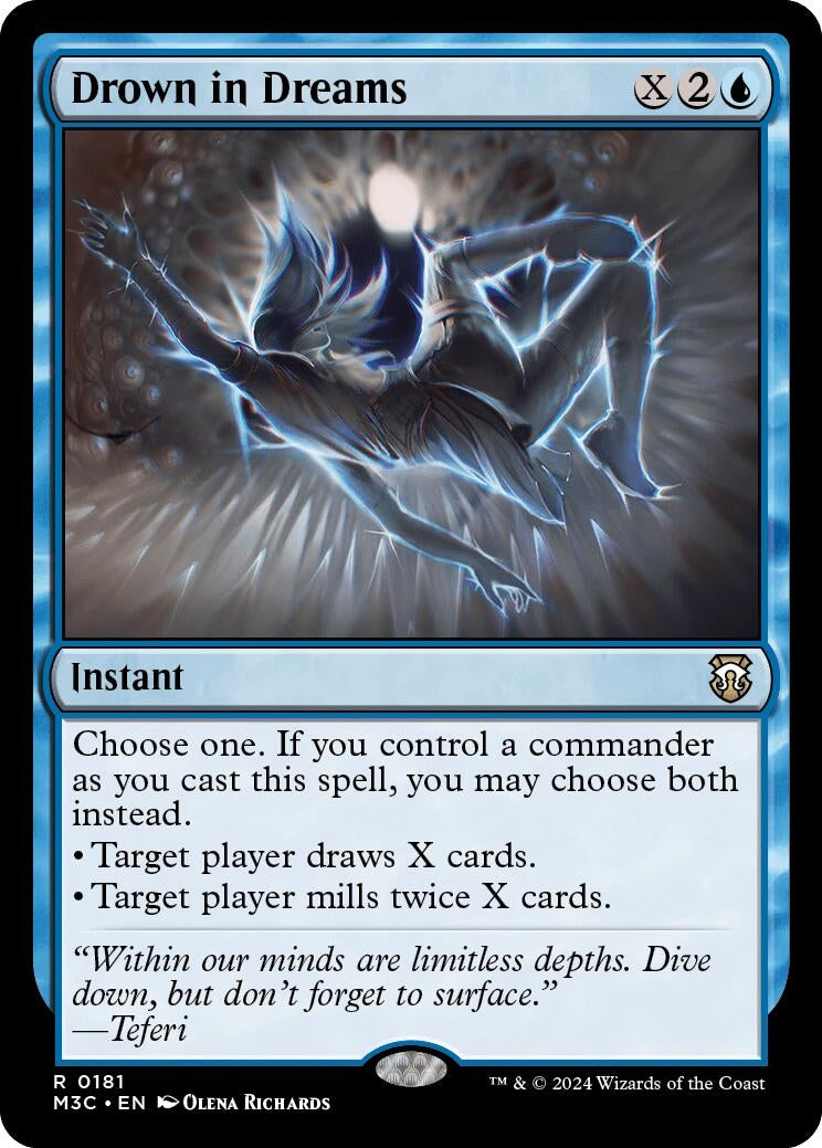 Drown in Dreams (Ripple Foil) (181) [M3C] - MTG Single